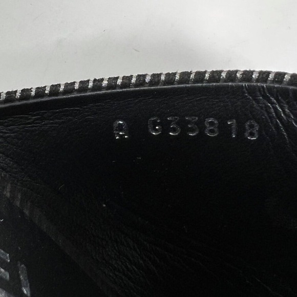 Chanel‎ Mules G33818 Laminated Calfskin Silver Black Striped CC Block Heel 40.5 - Picture 7 of 10